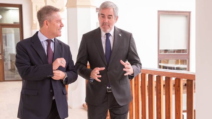 Page y Clavijo descartan un "frente político" con otras comunidades sobre la financiación