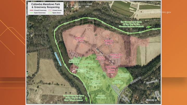 Catawba Meadows Park welcomes visitors back following storm recovery
