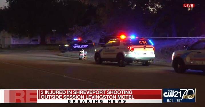 1 dead, 2 wounded in shooting outside Session Levingston Motel in Shreveport