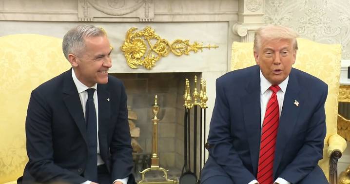 Trump condiciona acuerdo comercial con Canadá al reconocimiento del Estado palestino