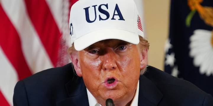 Trump to meet NATO secretary-general as plan takes shape for Ukraine weapons sales