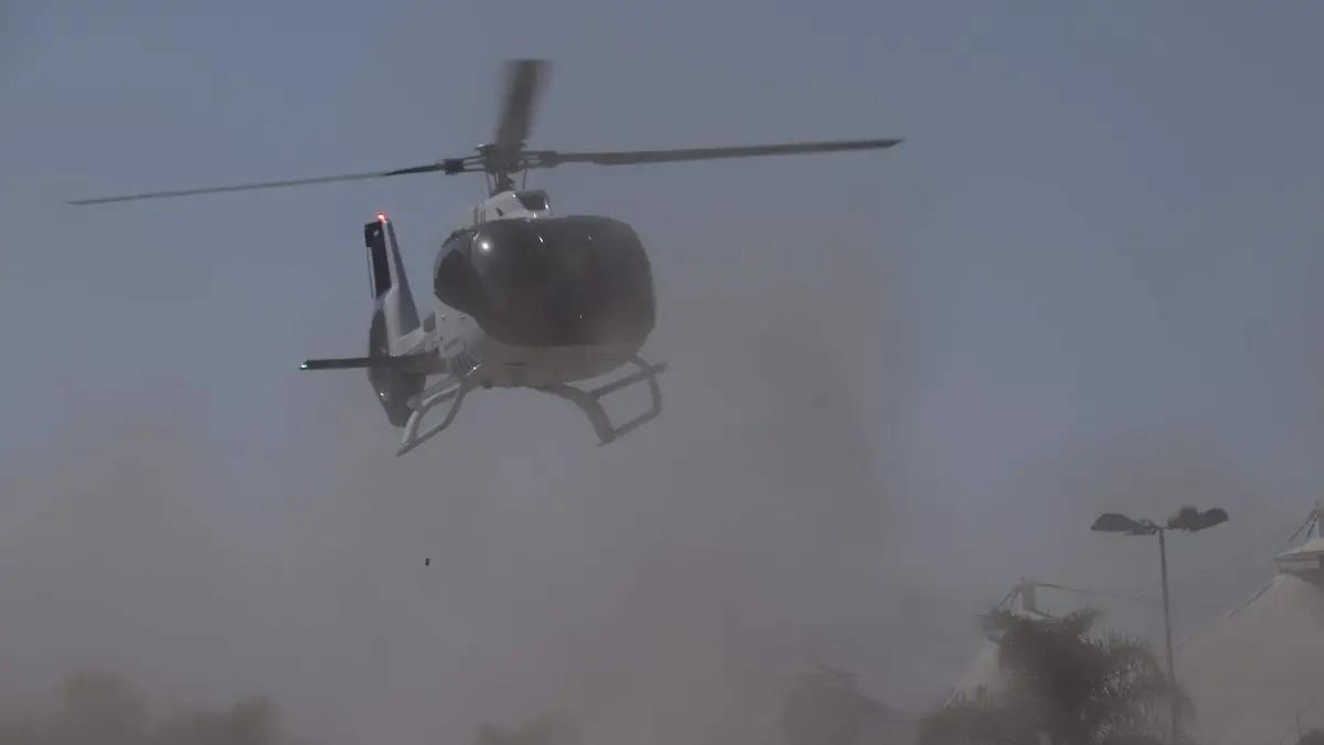 ¿Ya lo viste sobrevolar? El helicóptero “Fuerza Uno” regresa para blindar la seguridad en Aguascalientes