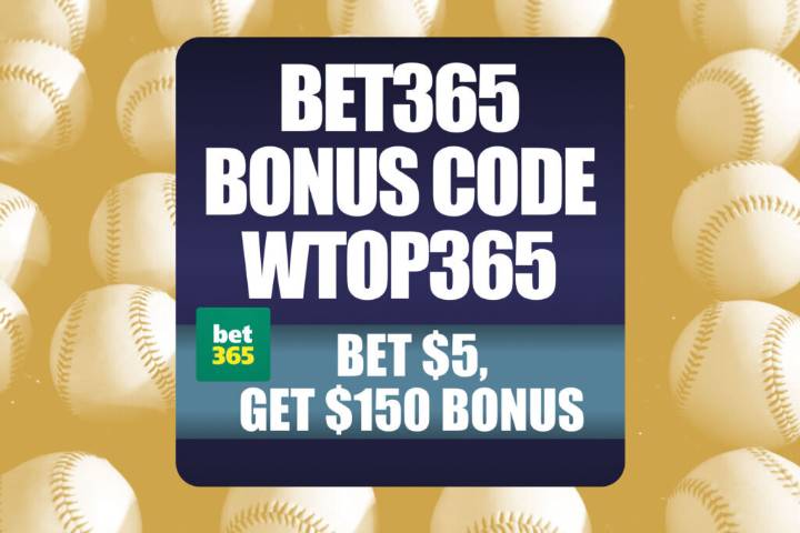 Bet365 Bonus Code WTOP365: Claim $150 Signup Bonus for MLB Games
