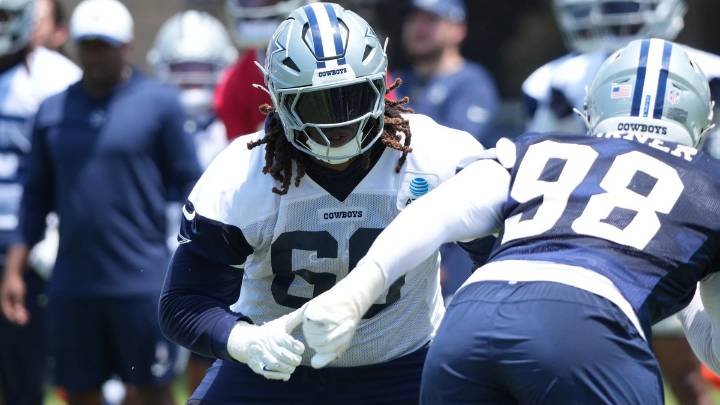 Cowboys line takes another hit as LT Tyler Guyton fractures bone in right knee