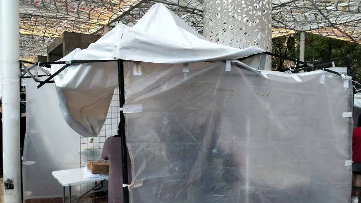 “Vimos cómo volaban nuestras carpas”: Así se vivió la tormenta del viernes que afectó el Festival Corazón Artesano en la ciudad