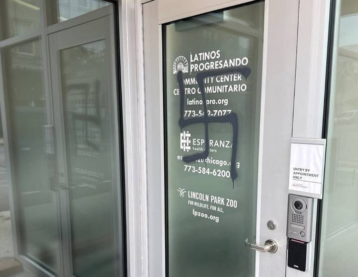 Condenan el pintarrajeo de esvásticas y otros vandalismos realizados en edificios de La Villita