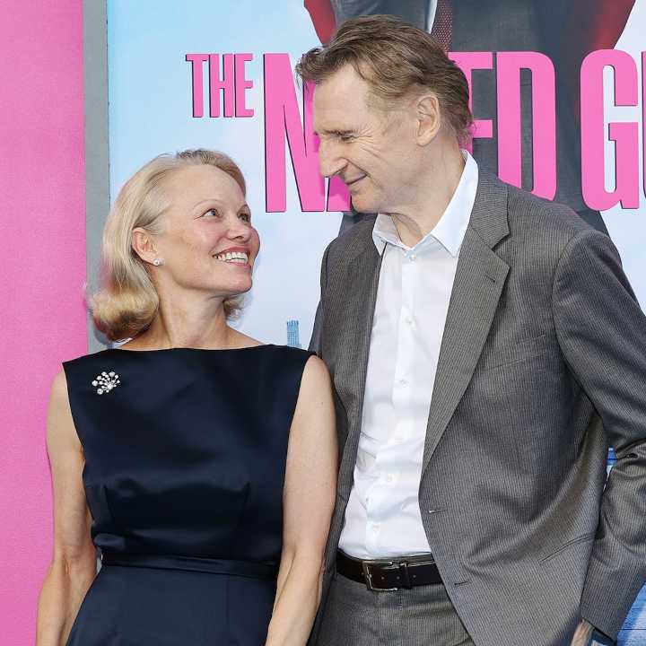 Pamela Anderson's Dating History: Tommy Lee, Kid Rock, Liam Neeson
