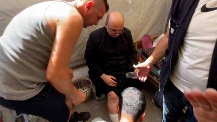 La Iglesia argentina repudió el ataque a la parroquia católica de Gaza