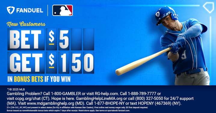 FanDuel Promo Code: $150 bonus bet and 500 spins extended for MLB, UFC Fight Night on Saturday, August 2!