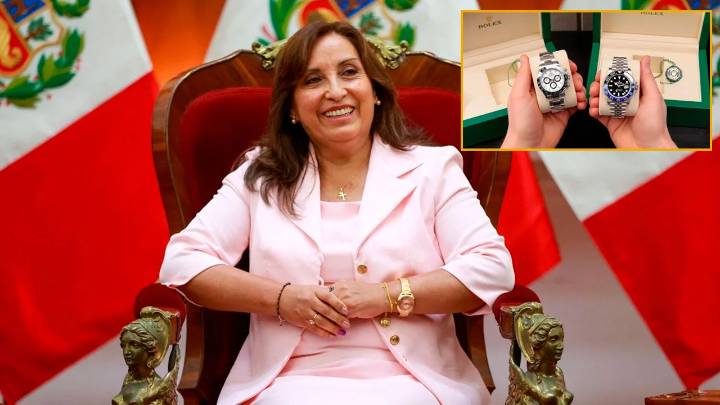 Dina Boluarte quiere más regalos como el Rolex