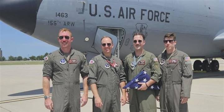 Nebraska Air National Guard rehearse readiness exercise for air refueling mission