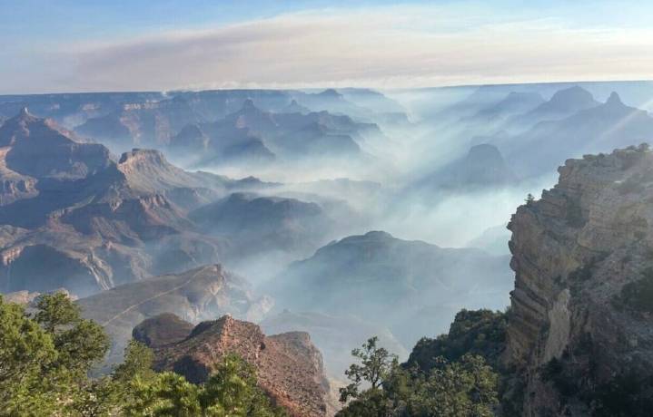 Grand Canyon wildfire forces evacuations at North Rim