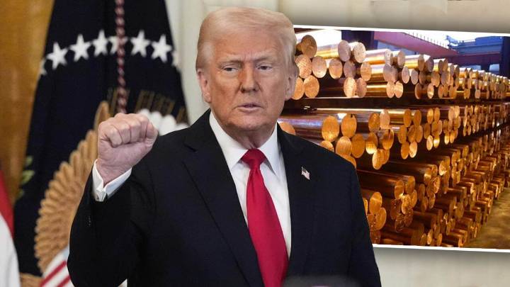 Trump da otro golpe: ahora impone arancel del 50% a importaciones de cobre
