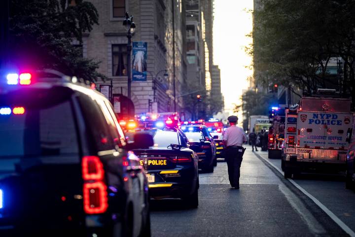 At least 2 people shot at Manhattan office building housing financial firms and NFL