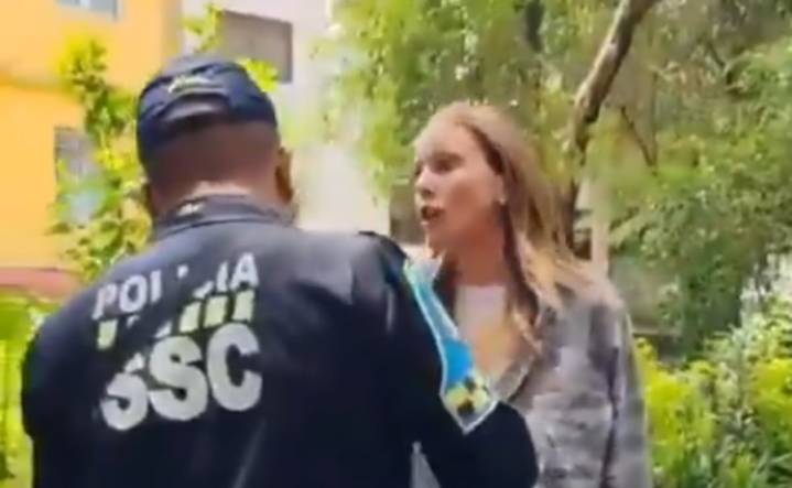"Lady Racista" cumple con disculpa pública al oficial de tránsito; deberá asistir a pláticas contra discriminación