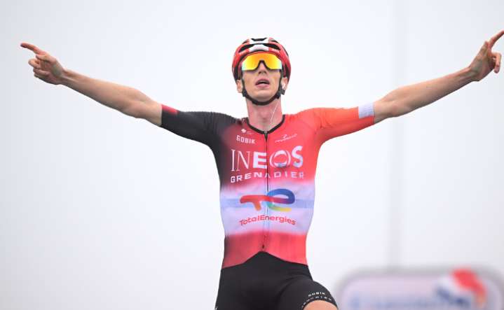 Thymen Arensman se coronó en la 14º etapa del Tour de Francia