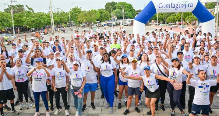 DEPORTES: La Carrera 3.5 K Comfaguajira corre por La Guajira, se tomó a San Juan del César