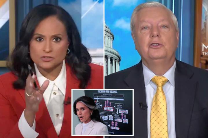 Lindsey Graham spars with NBC anchor over Tulsi Gabbard's new Russiagate allegations