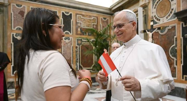 Fiestas Patrias: Papa León XIV saluda con afecto a los jóvenes del Perú | Jubileo de los Jóvenes 