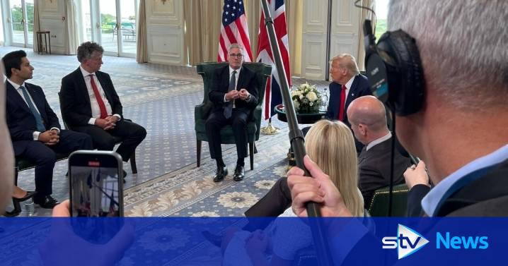 Colin Mackay: Behind the scenes of US President Donald Trump's working holiday in Scotland