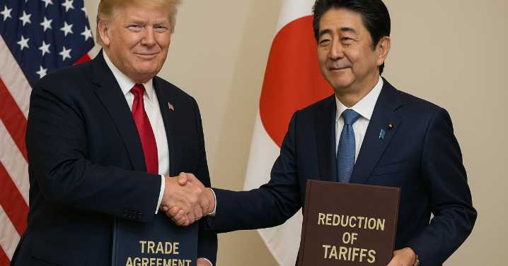 EU llega a acuerdo comercial con Japón para reducir aranceles impuestos por Trump