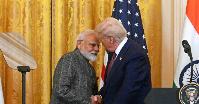 Trump Says He Is Tracking a 20-25 Percent Tariff on India