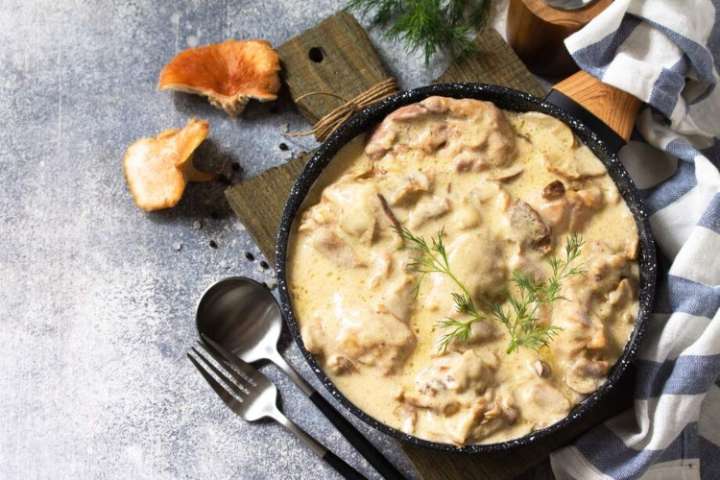 Receta saludable Brócoli blanco, Queso y Champiñón