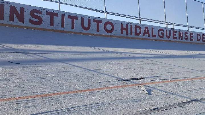 Velódromo de Pachuca, ya se está desmantelando