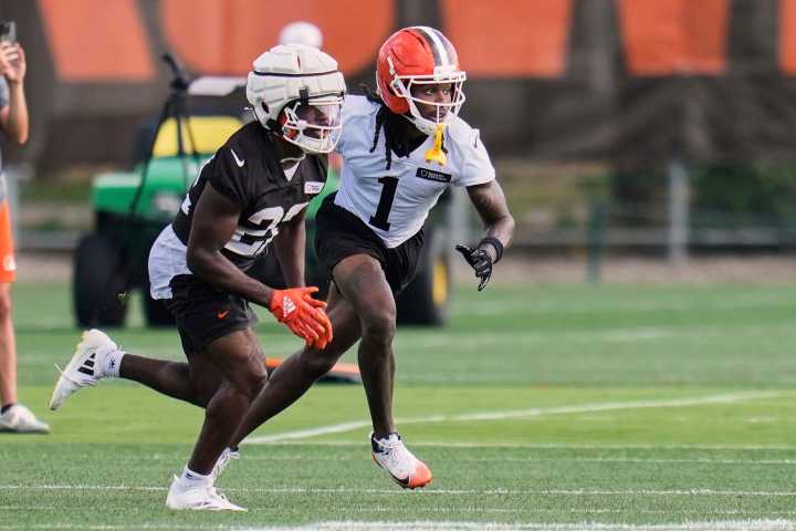 Browns cornerback Emerson out for season with Achilles tendon rupture