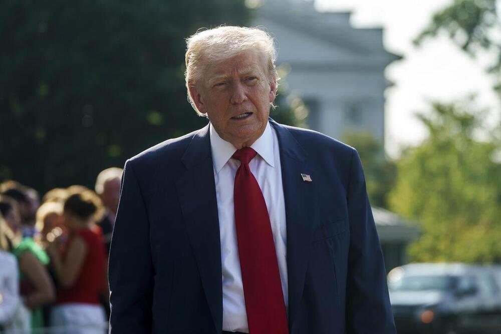 EEUU Trump presume del pacto comercial alcanzado con la UE Europa Press