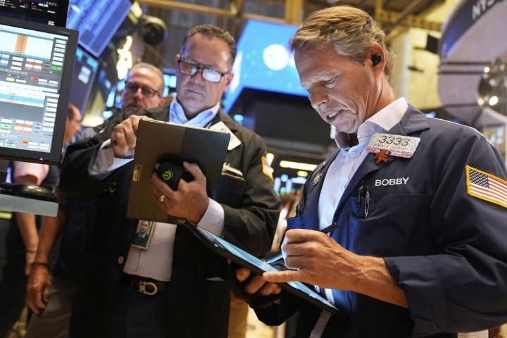 Losses for health care stocks help push Wall Street lower