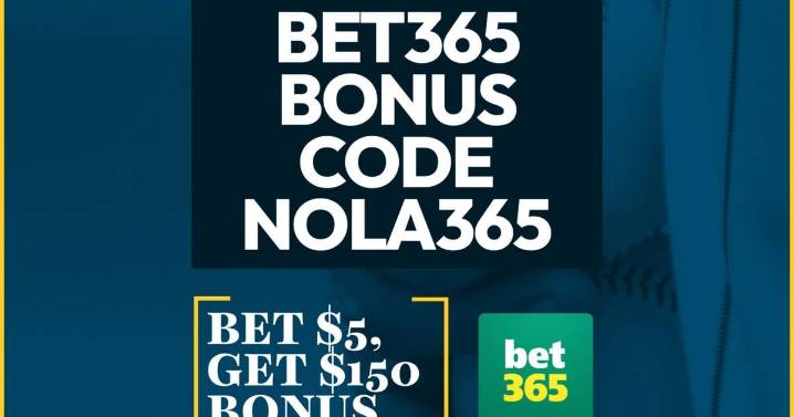 Bet365 Bonus Code NOLA365: Grab $150 MLB Betting Bonus