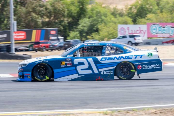 Austin Hill suspended one race for Indy crash