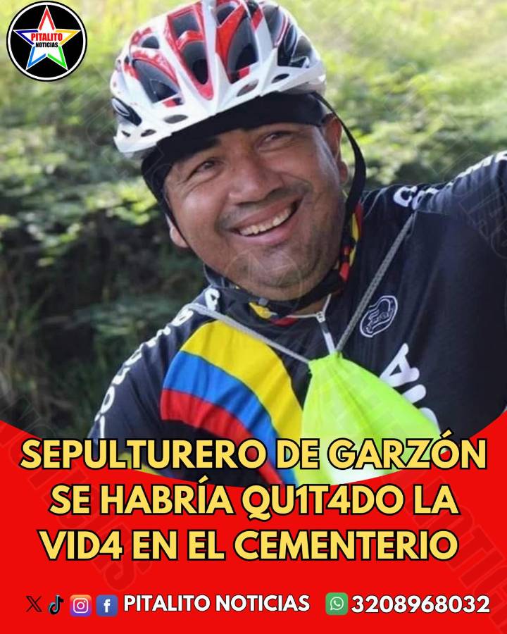 Sepulturero de Garzón - Huila se quitó la vida en el cementerio