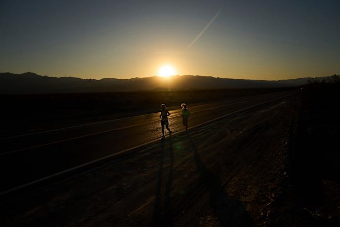 The grueling 135-mile journey of a 66-year-old runner through one of the hottest places on Earth