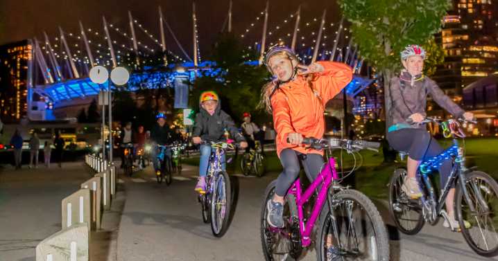 Bike the Night returns with free entry and a new route | Georgia Straight Vancouver’s source for arts, culture, and events
