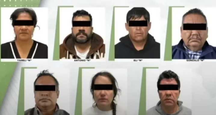 Dan prisión preventiva a cinco detenidos tras operativo "Liberación" en Edomex