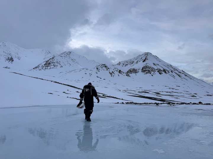 Troubling scenes from an Arctic in full