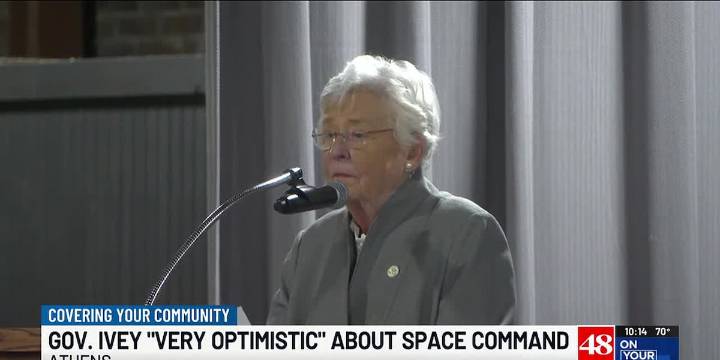 Gov. Kay Ivey ‘counting on’ Space Command being relocated to Alabama