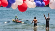 Rowers revel in beach sprints ahead of 2028 Los Angeles Olympics