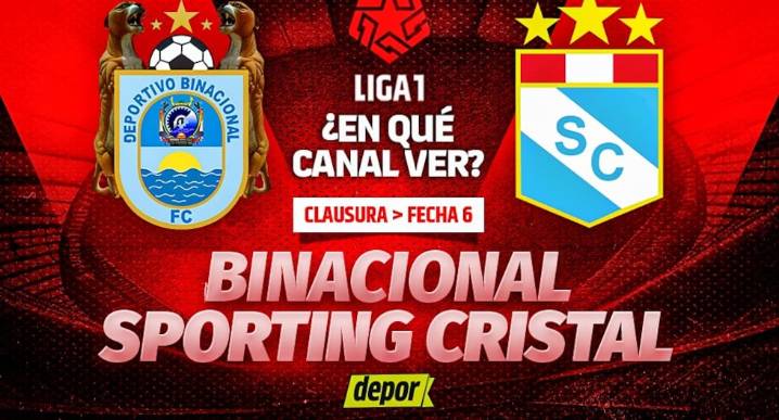 Sporting Cristal vs. Binacional: ¿en qué canal ver partido por el Torneo Clausura 2025?