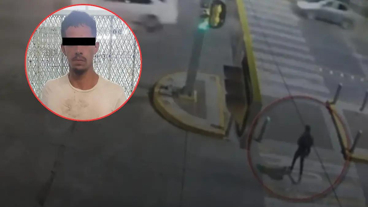 VIDEO. Intenta robar banco en Centro Histórico de León y es detenido
