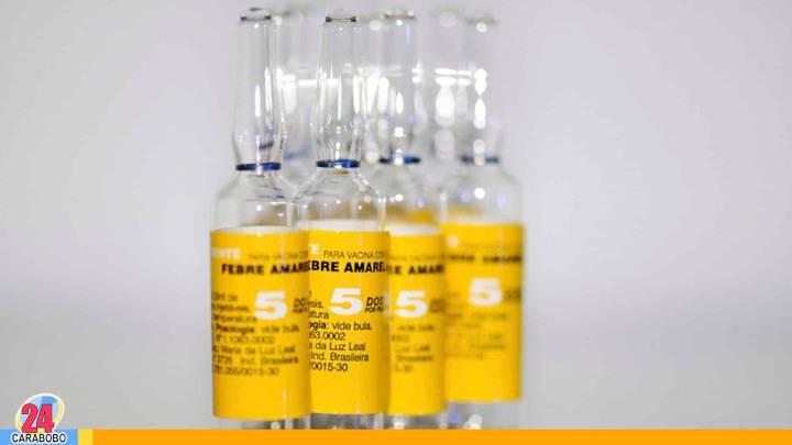 Vacunas contra la Fiebre Amarilla llegaron al país