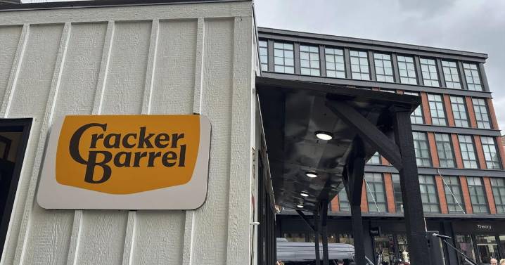 Cracker Barrel unveils a new logo as part of wider rebrand efforts, sparking ire among some online
