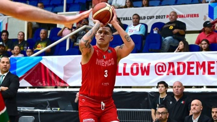 Participa Fabián Jaimes en clasificatorio rumbo al mundial de basquetbol