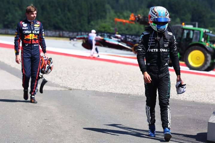 Kimi Antonelli was at risk at Mercedes for F1 2026, George Russell claims