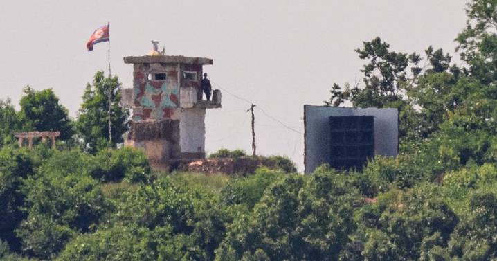 South Korea's military says North Korea is removing speakers from their tense border