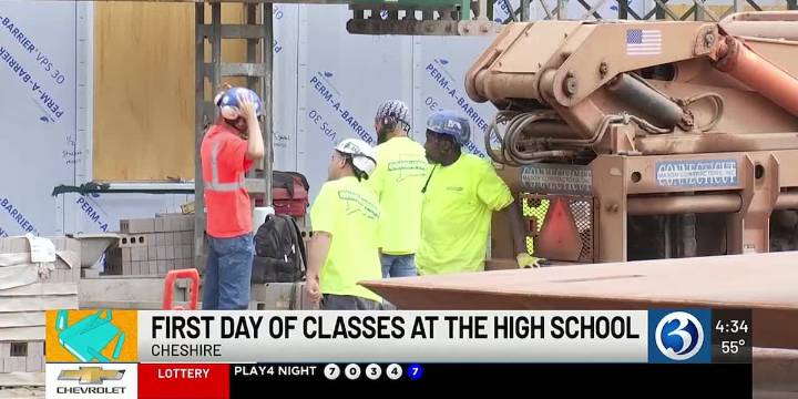 Cheshire students head back early as district pushes construction projects