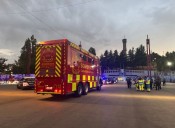 Dos heridos en un incendio en Tres Cantos