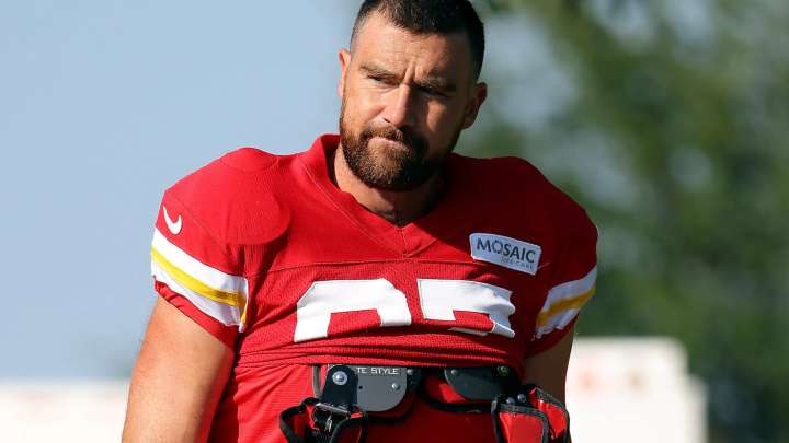 Travis Kelce accused of lying over Kansas City Chiefs star's reaction to devastating Super Bowl loss